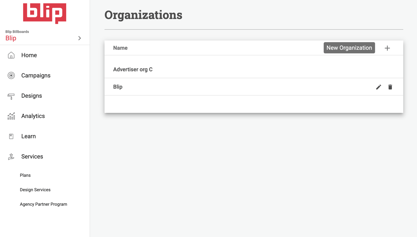 How to Create New Organizations